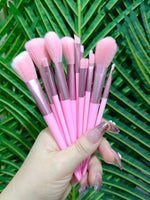 13 Pieces Soft Fluffy Makeup Brush Set